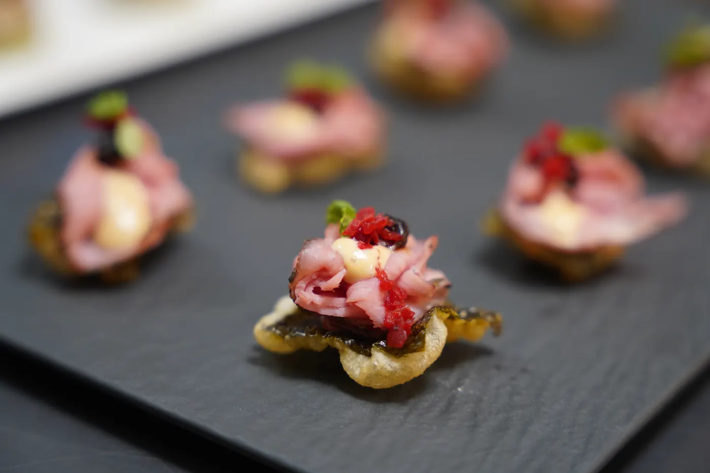 Fingerfood von Catering-Partner Brot’s Manufaktur in der Eventlocation Glockenstraße Düsseldorf